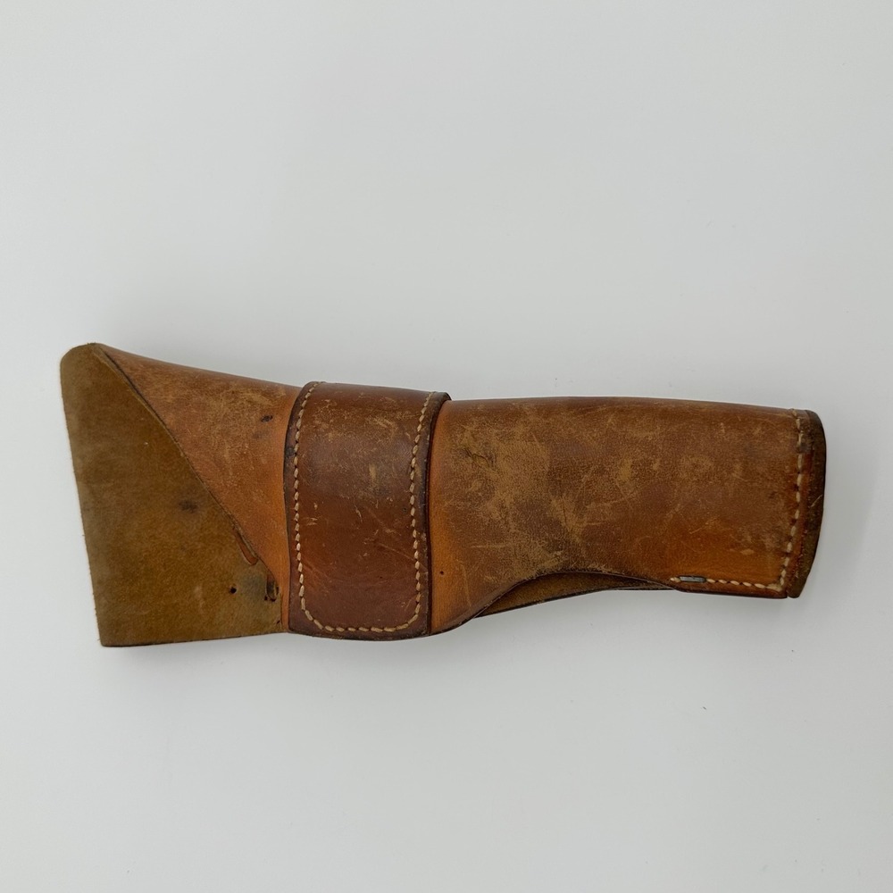 Holster Unisex Vintage Leather Pistol Case Brown